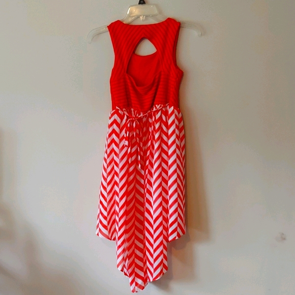 Emily West Girls High-Low Sleeveless Dress, 12 - Picture 2 of 4